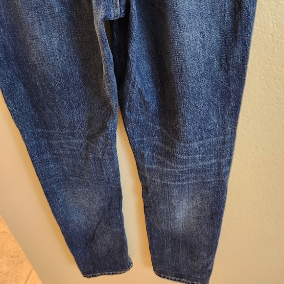 Everlane The Cheeky High Rise Button Fly Distressed Denim Jeans Size 27 - Picture 5 of 7
